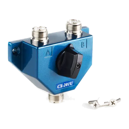 Jetfon CX-201U Conmutador de Antena 2 Posiciones PL Hembra 1000W