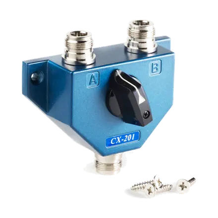 Jetfon CX-201N Conmutador de Antena 2 Posiciones con Conectores N