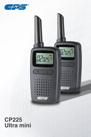 Walkie CPS CP-225 PMR-446 uso libre
