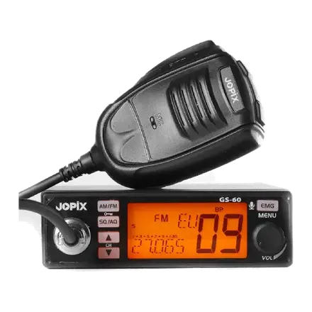 Jopix GS-60 Emisora móvil CB Multinorma
