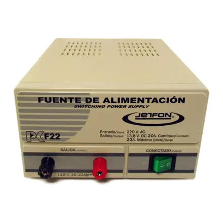 Jetfon PC-F22 Fuente de alimentación conmutada 20/22A