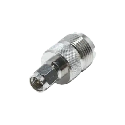 JR-6873/GP Adaptador coaxial SMA macho – UHF hembra