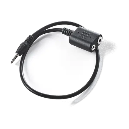 Adaptador micro-auricular Dynascan R-10 a conector tipo «K»