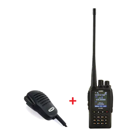 Pack Alinco DJ-MD5 XEG + Microaltavoz Jetfon JR-4001 E/IL