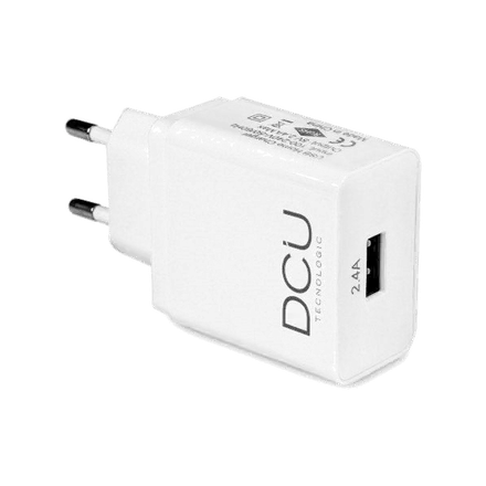 Cargador DCU Salida 1xUSB 5 V 2.4 A
