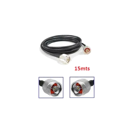 Cable coaxial 5D-FB 15M conectores N
