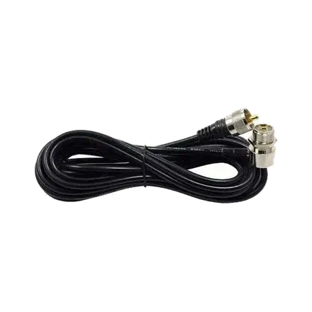 Diamond ECH5, Cable antena 5M con base PL hembra acodada