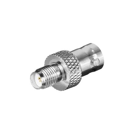 Adaptador Coaxial Jetfon SB-322 de SMA Hembra a BNC Hembra
