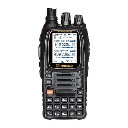 Wouxun KG-UV9D Plus Walkie doble banda Radioaficionado con 7 bandas en RX