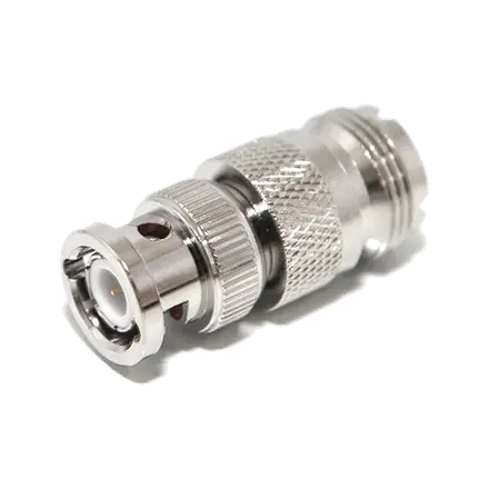 Adaptador coaxial UG-255 BNC macho a PL hembra