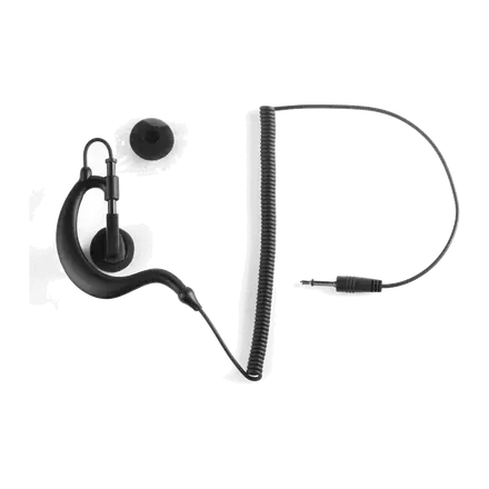 Jetfon Jr-Ehs E/C KS Auricular Tipo Gancho con Cable Rizado y Conector 2,5 mm