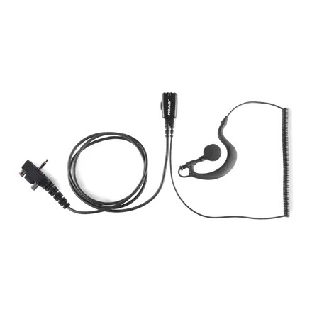 Microauricular Ergonómico Jetfon BR-1710 E/C Conector Y2 para Yaesu y Vertex