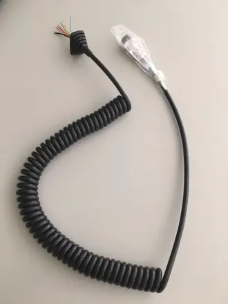 Alinco UE-0563 Cable reemplazo microfono EMS-53 y otros