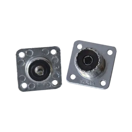 Conector Coaxial SO-239 Hembra de Chasis Jetfon 4 Agujeros para PL-259