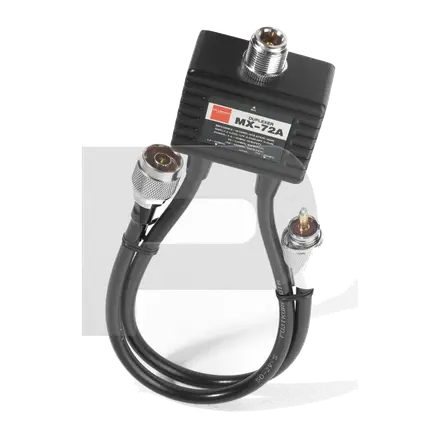 Duplexor Diamond MX72A conexiones N y PL