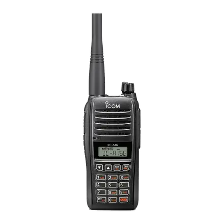 Icom IC-A16E Walkie banda aérea