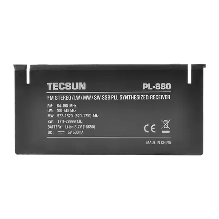 Tapa de soporte Tecsun PL-880