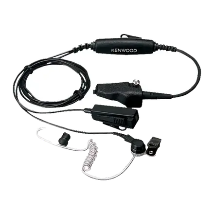 Kenwood KHS-11BL micro-auricular con PTT 2 cables
