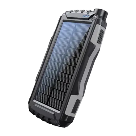 PowerBank Denver PS-20007 20.000 mAh carga solar y linterna
