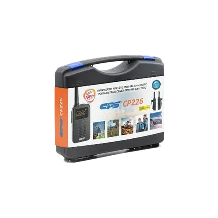 CP226 pareja walkies PMR-446 IP67 con maletín