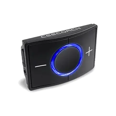 Ceecoach Solo negro, intercomunicador Bluetooth para deportes