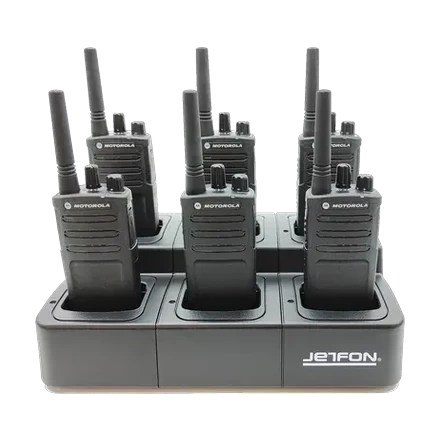 Jetfon Multi M-420 Cargador múltiple Walkies Motorola XT420 y otros