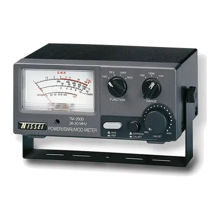 Nissei TM-2000 Medidor de ROE y potencia de 26 a 30 MHz