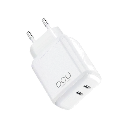DCU cargador Doble USB Tipo-C 20w+20w
