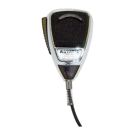 Astatic 636L-C (Chrome) Micrófono de CB dinámico 4 pin