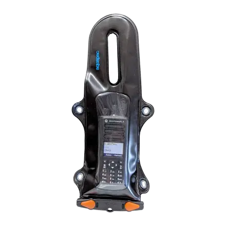 Funda Aquapac Walkie VHF Pro 229 negra con arnés