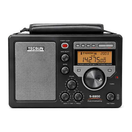 Tecsun S-8800 Receptor radio multi-conversión AM/FM/LW/SW/SSB