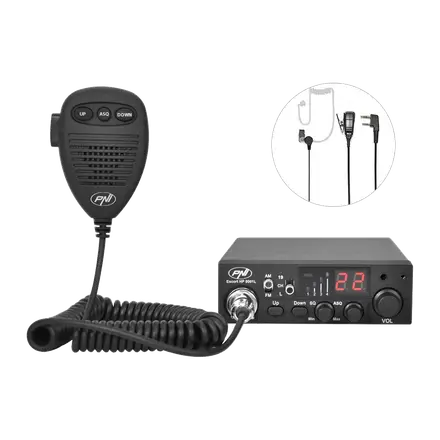 PNI Escort HP 8001L ASQ Emisora de CB «con microauricular»