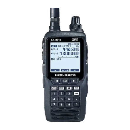 AOR AR-DV10 Receptor digital portátil SDR banda ancha