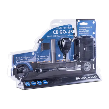 Midland M-Mini GO Kit emisora con antena magnética