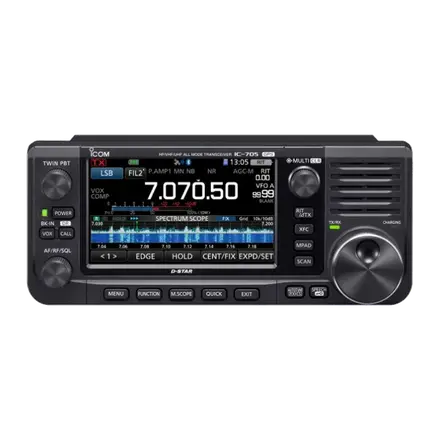 Icom IC-705 Transceptor portátil HF/VHF/UHF GPS Bluetooth
