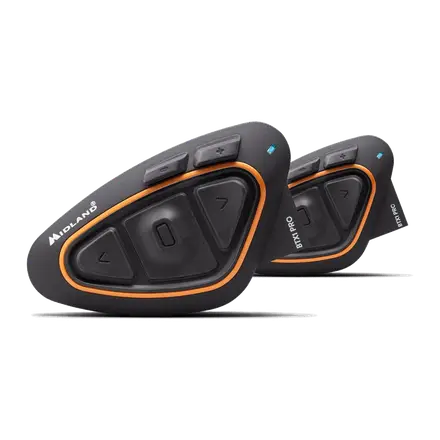 Midland BTX1 Pro Twin Pareja Intercom Moto piloto-pasajero