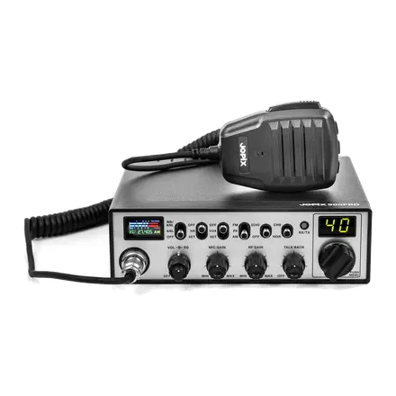 Jopix 900PRO Emisora CB 27 MHz AM/FM Multinorma 12V/24V con SWR Meter