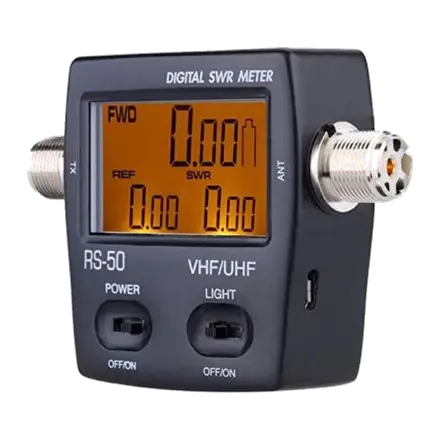 Nissei RS-50MAX Medidor digital de ondas estacionarias / Watímetro