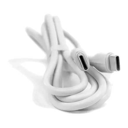 Cable USB-C a USB-C 60W 1 Metro Blanco
