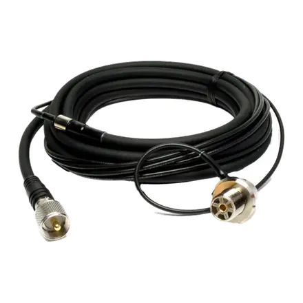 Diamond M610R Cableado base antena con conectores PL