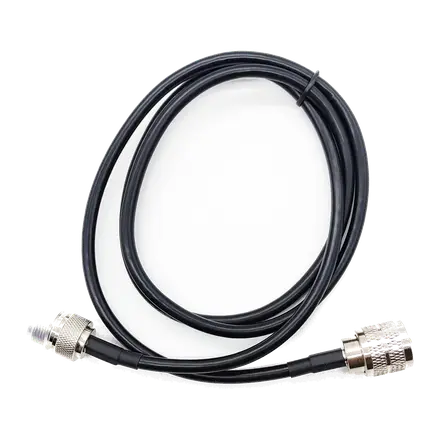 Cable de extensión coaxial RG58, 100cm, N (F) a PL (M)
