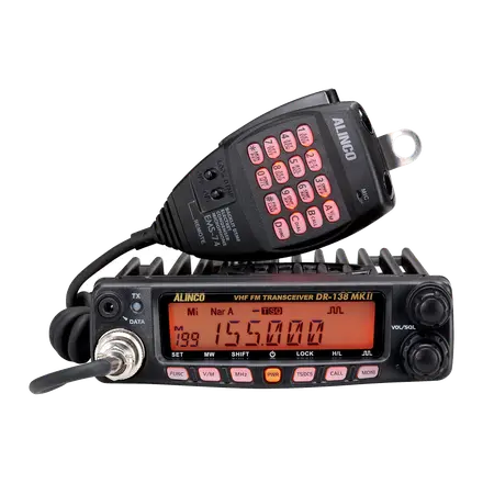 Alinco DR-138E MKII Emisora móvil VHF 70W de radioaficionado