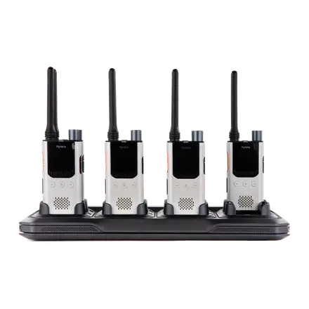 Pack 8 Hytera S1 Pro PMR-446 (blanco) + cargador múltiple