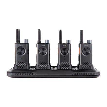 Pack 8 Hytera S1 UHF (Gris) + cargador múltiple