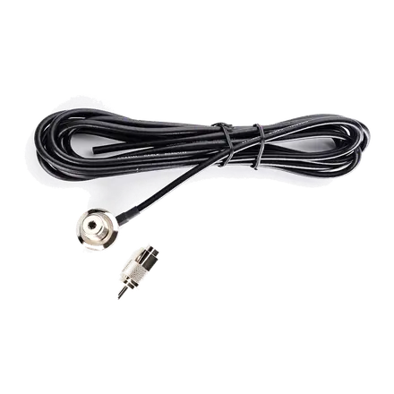 Cable de antena Jetfon 26023 RG-58 4 metros con base PL hembra acodada