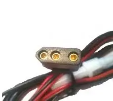 Cable de Alimentación 3 Pines con Fusible para Emisora CB Super Star 3900