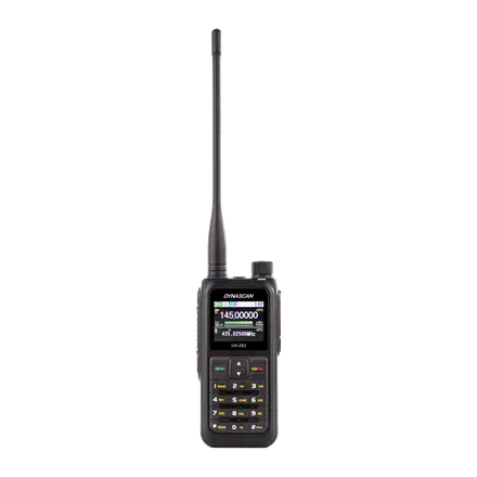 Dynascan UV-202 walkie doble banda VHF/UHF para radioaficionado