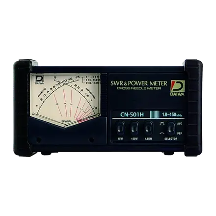 Daiwa CN-501H Medidor de ROE Estacionarias y Vatímetro 1.8-150 MHz – Conectores PL