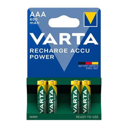 Varta Batería recargable R2U 800mAh AAA B4