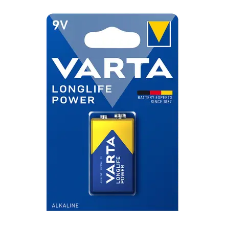 Varta Longlife Power Pila Alcalina 9V B1